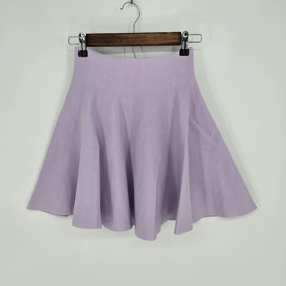 Rehab Purple Skater Circle Skirt Medium